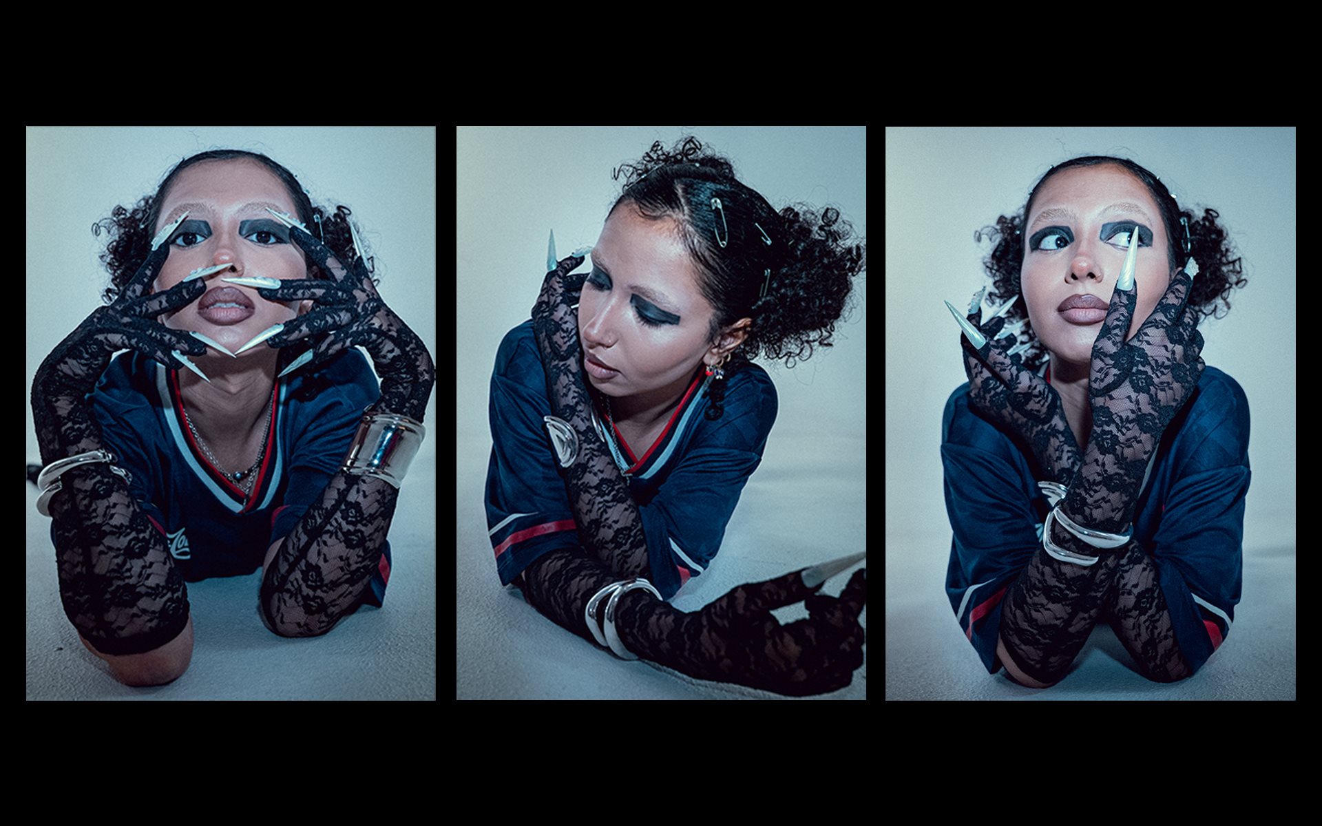 Eyeconic, triptych